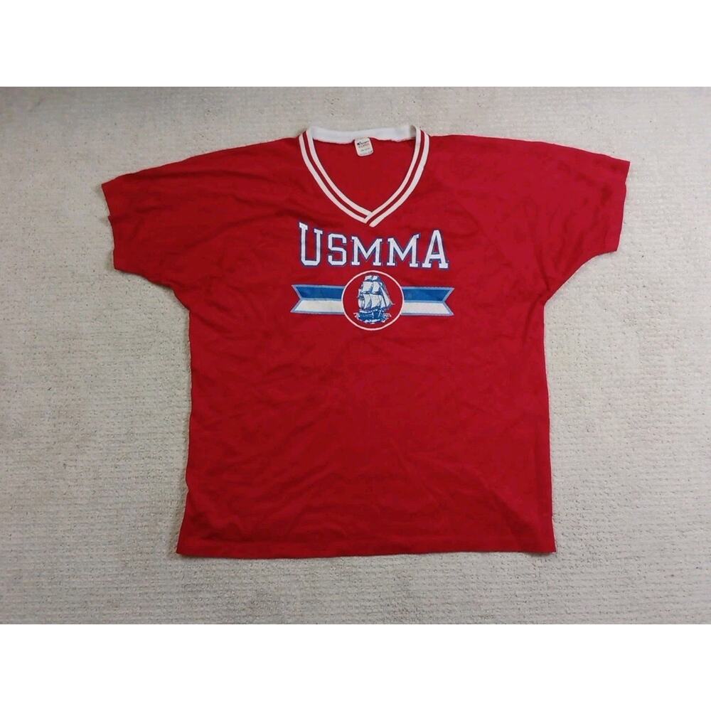 Vintage USMMA Kings Point Champion Jersey Mens XL Made In USA
